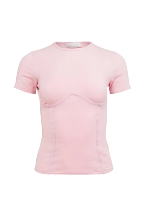 Fleur Du Mal bustier T-shirt - Pink
