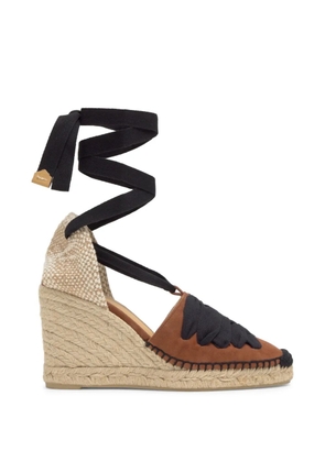 Castañer Curtis suede espadrilles - Brown