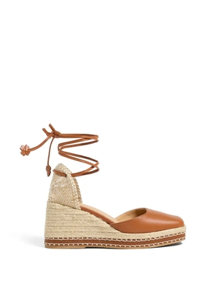 Castañer Tinita square-toe espadrilles - Brown