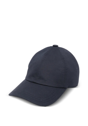 The Row Caspian panelled baseball cap - Blue