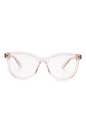 Gucci Eyewear transparent-frame glasses - Pink