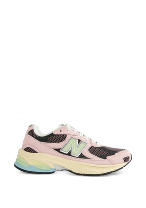 New Balance panelled mesh sneakers - Pink