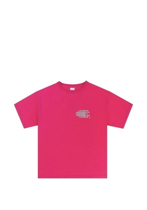 ERIC EMANUEL logo-print T-shirt - Pink