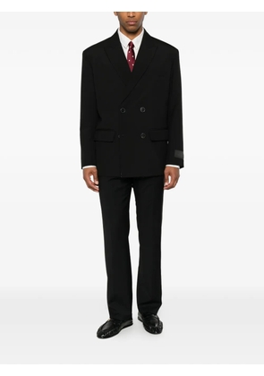 Germano 1952 tailored pressed-crease trousers - Black
