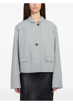 St. Agni Cocoon flap-pocket blazer - Grey