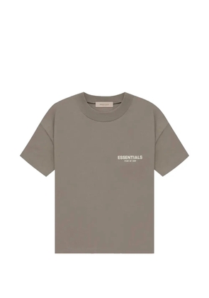 FEAR OF GOD ESSENTIALS Essentials logo-print T-shirt - Brown