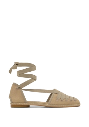 Castañer Glen tie-fastening espadrilles - Neutrals