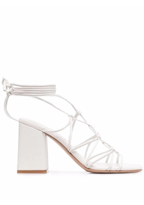Gianvito Rossi Minas 100mm strap sandals - White