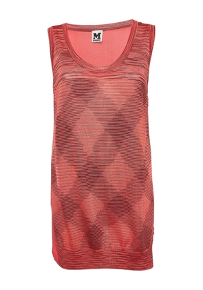 Missoni Pre-Owned striped knitted top - Pink