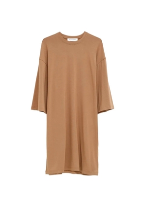 The Frankie Shop Sian oversized T-shirt dress - Brown