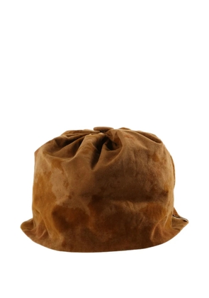 COMMUNS top-button hat - Brown