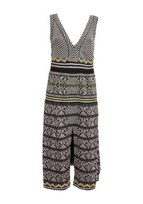 Missoni Pre-Owned 2023 patterned-jacquard dress - Black