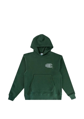 ERIC EMANUEL logo-print hoodie - Green