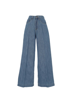 EMMA E GAIA wide-leg jeans - Blue