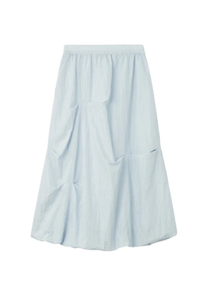 b+ab elasticated-waist balloon midi skirt - Blue