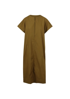 Soeur V-neck short-sleeve dress - Green