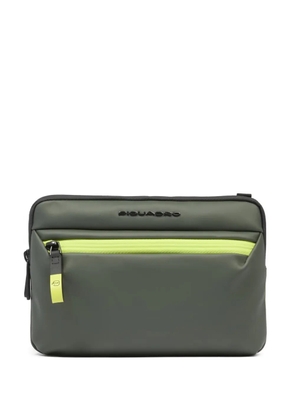 PIQUADRO water-resistant iPad®mini clutch bag - Green