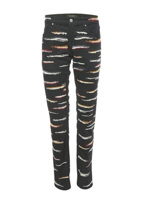 MARANT ÉTOILE graphic-pattern trousers - Black