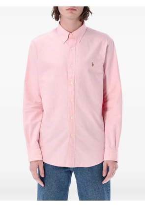 Polo Ralph Lauren Pony-embroidered button-down shirt - Pink
