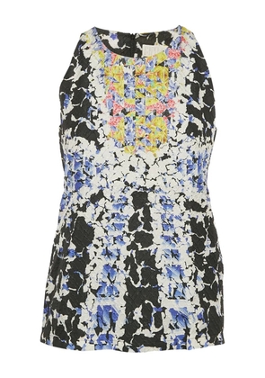 Peter Pilotto 2023 pre-owned floral-print top - Black