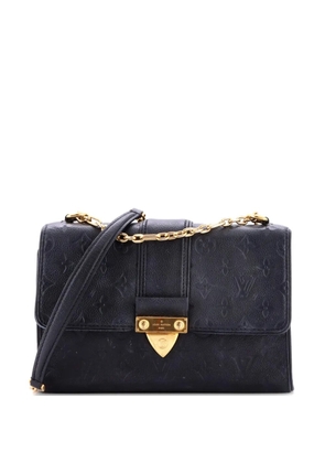 Louis Vuitton Pre-Owned Saint Sulpice Handbag Monogram Empreinte Leather PM crossbody bag - Black