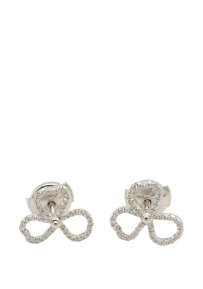 Tiffany & Co Eyewear Paper Flowers diamond earrings - Silver