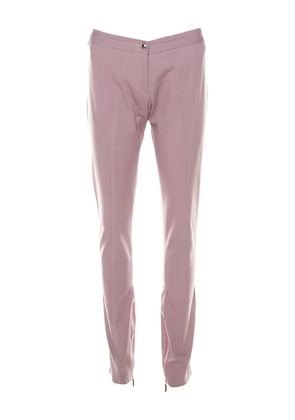 Ermanno Scervino pre-owned zip-detail trousers - Purple
