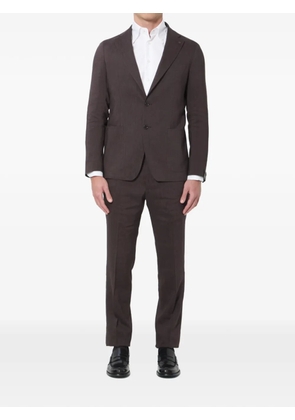Tagliatore Vesuvio single-breasted suit - Brown