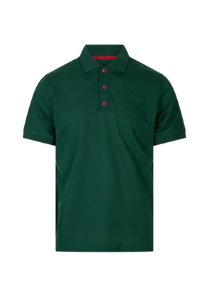 Kiton short-sleeve polo shirt - Green