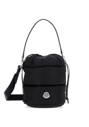 Moncler padded drawstring shoulder bag - Black