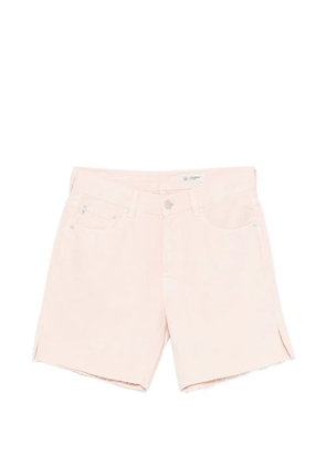 AG Jeans Ex Boyfriend frayed shorts - Pink