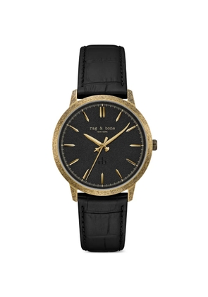 rag & bone Manston 40mm watch - Black