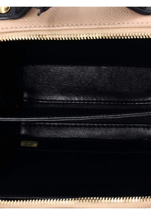 CHANEL Pre-Owned Filigree Vanity Case Quilted Caviar Small satchel - Neutrals