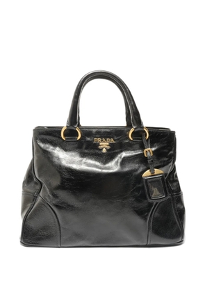 Prada Pre-Owned 2014-2018 Vitello Shine tote bag - Black
