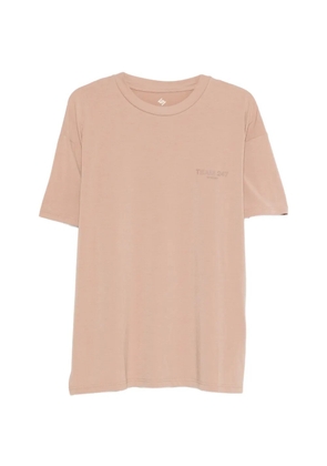 Represent logo-print T-shirt - Neutrals