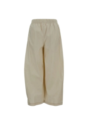 RTW elasticated wide-leg trousers - Neutrals