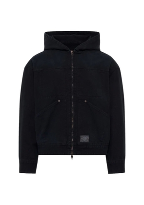Wooyoungmi hooded denim jacket - Blue