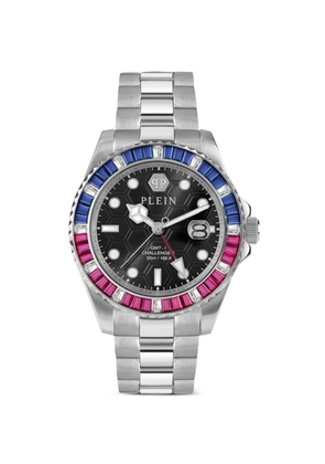Philipp Plein GMT-I Challenger Baguettes 44mm watch - Black