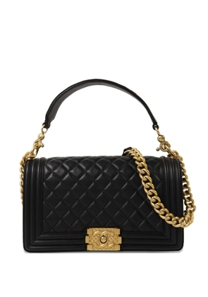 CHANEL Pre-Owned 25 Boy quilted tote bag - Black