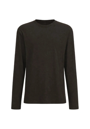 The Row Amia long-sleeve T-shirt - Brown