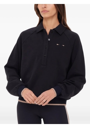 The Upside Elle button-up polo shirt - Black