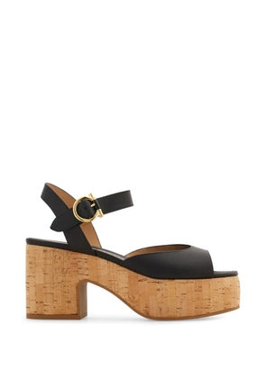 Ferragamo Platform sandals - Black