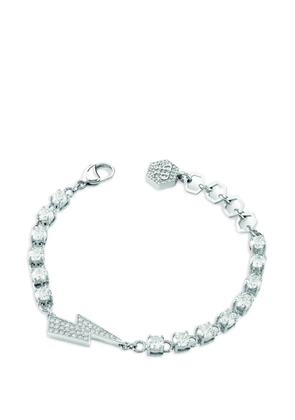 Philipp Plein Thunder Lady lightning bolt bracelet - Silver