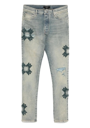 AMIRI Ma Quad Appliqué jeans - Blue