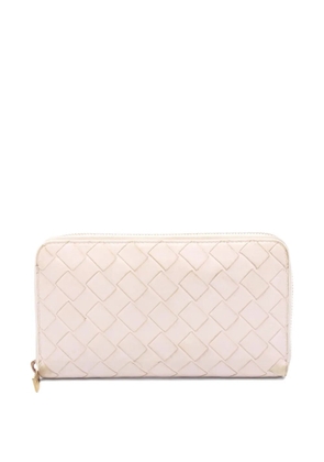Bottega Veneta Pre-Owned 2000s Intrecciato zip-around wallet - Pink
