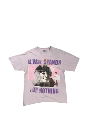 Better with Age Modest graphic-print T-shirt - Pink