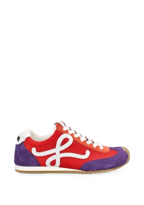 LOEWE Ballet Runner 2.0 suede-panel sneakers - Red