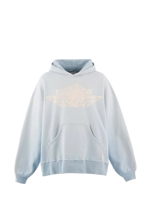 SAINT MXXXXXX long-sleeves hoodie - Blue