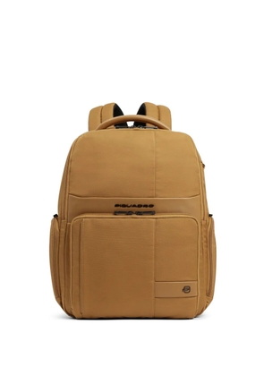 PIQUADRO expandable laptop backpack - Brown