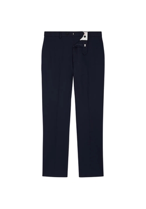 FURSAC pressed-crease tailored trousers - Blue